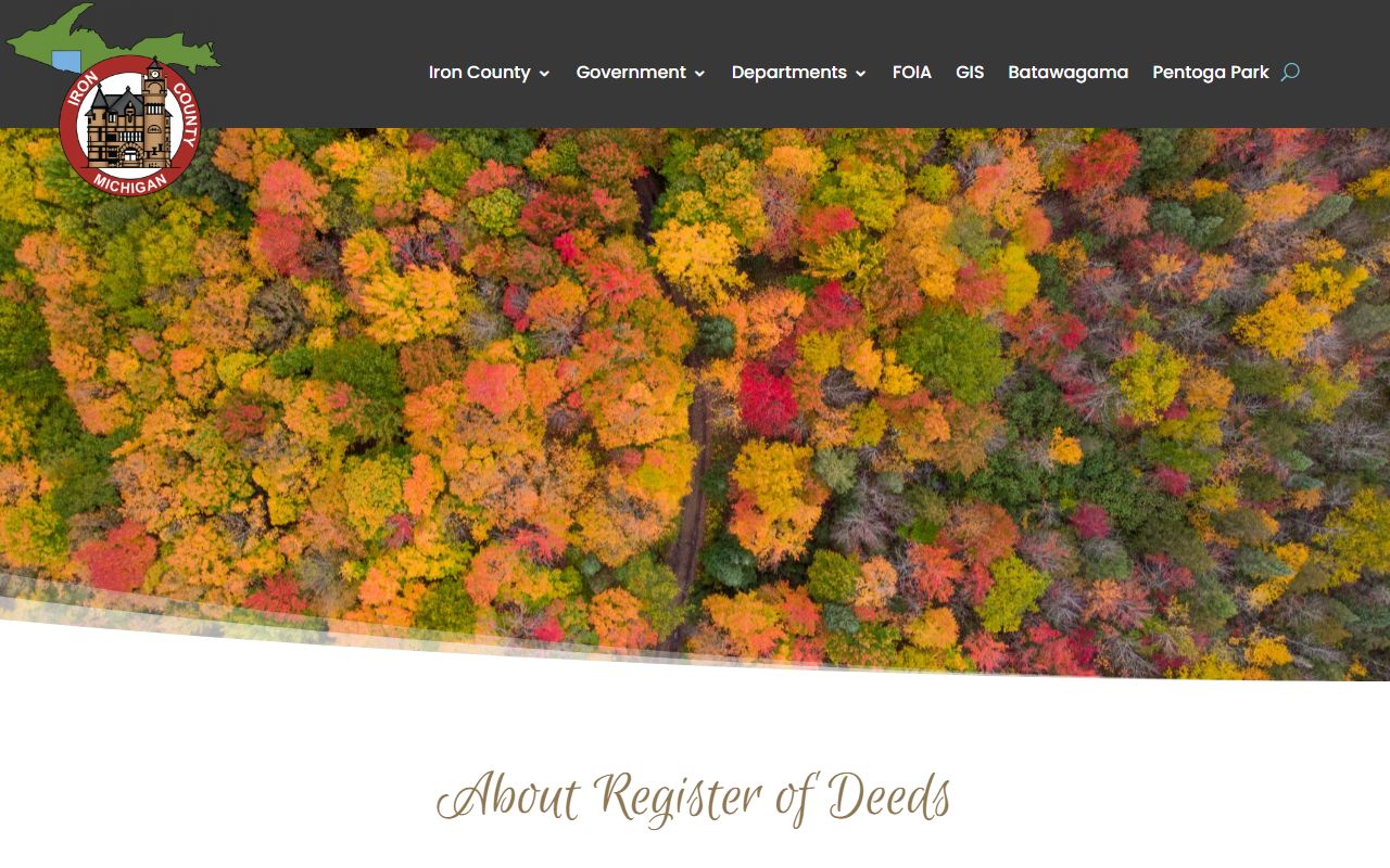 Iron County clerk of court vital records and genealogy research access