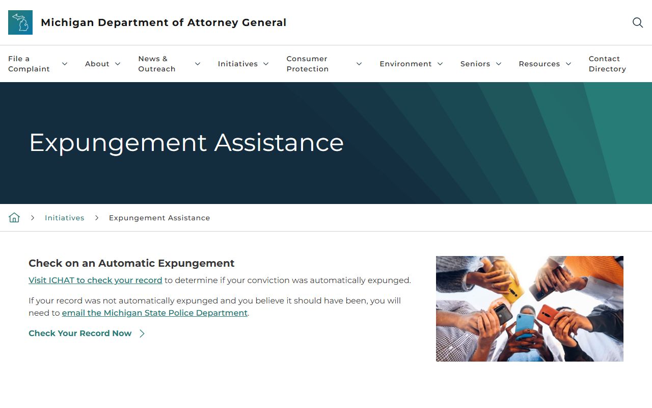 Iron County arrest records and Michigan expungement assistance resources