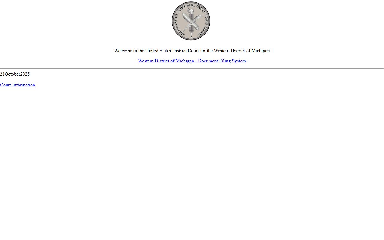 Iron County court dockets federal CM/ECF access